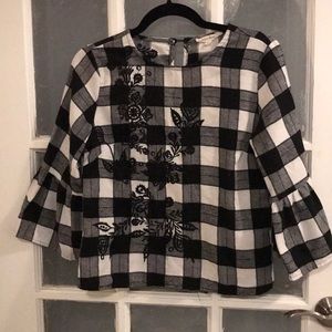 Cropped blouse